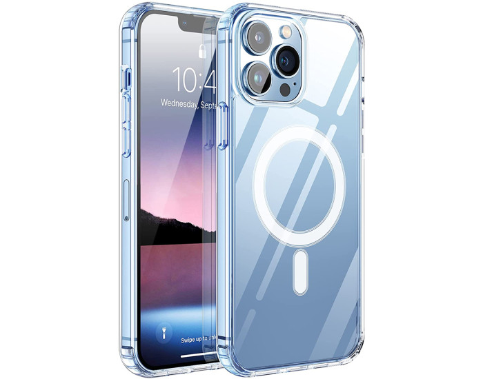 Чехол-силикон WYLD Case MagSafe iPhone 15 Pro Max, Clear