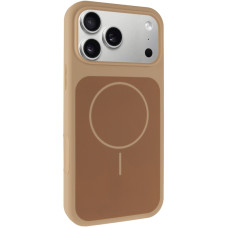 Чохол-силікон Silk Duo Color with MagSafe iPhone 17 Pro, золото пустелі