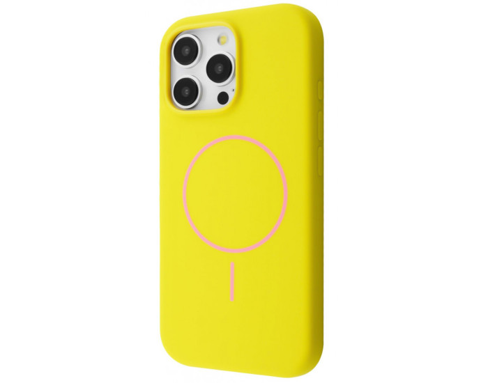 Чохол-силікон Proove Spectrum Case with MagSafe Ring iPhone 16 Pro Max, Sun yellow