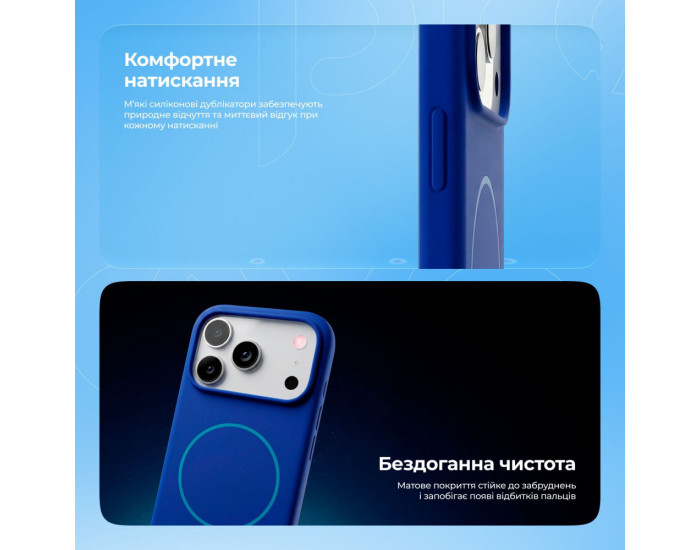 Чохол-силікон Proove Spectrum Case with MagSafe Ring iPhone 16 Pro Max, Sun yellow