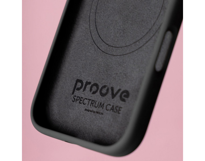 Чохол-силікон Proove Spectrum Case with MagSafe Ring iPhone 16 Pro Max, Sun yellow