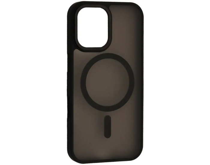 Чохол-силікон GUARD MATTE Magsafe iPhone 16, Black