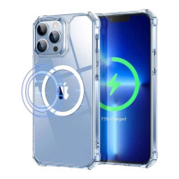 Чохол-силікон EVO Clear MagSafe iPhone 13 Pro, Transparent