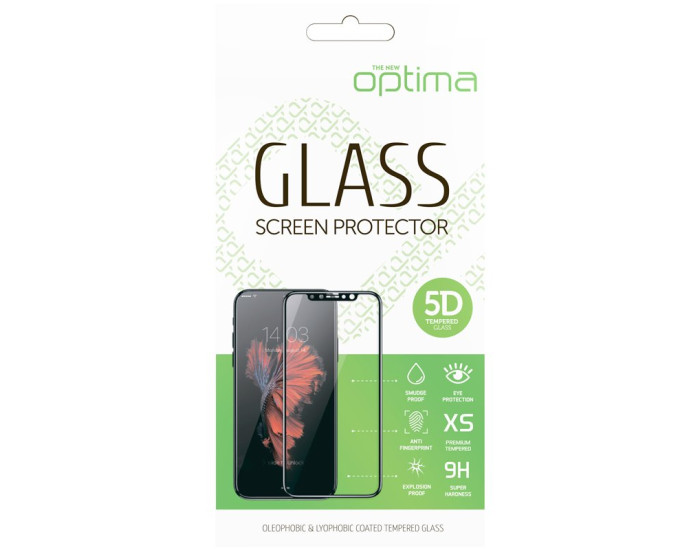 Защитное стекло Optima Samsung A105  A10 / M105 M10 5D Black