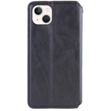 Чехол-книга кожанный Getman Cubic iPhone 13/14, черный
