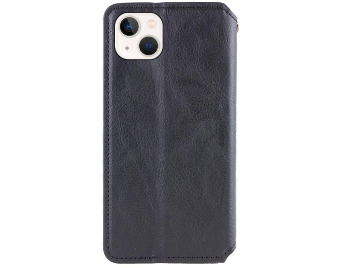 Чехол-книга кожанный Getman Cubic iPhone 13/14, черный