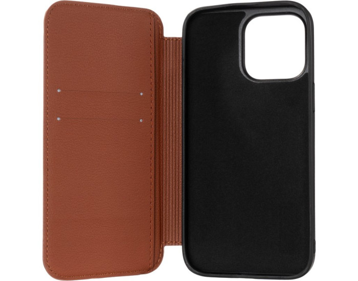 Чехол-книга Premier Book Case (Magsafe) iPhone 15 Pro, Individual brown