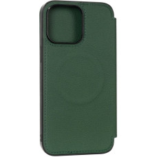 Чехол-книга Premier Book Case (Magsafe) iPhone 15, Forest green