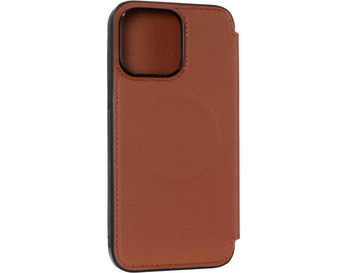 Чехол-книга Premier Book Case (Magsafe) iPhone 15, Individual brown