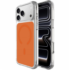 Чохол-силікон Space Pure Color with MagSafe iPhone 17 Pro /18 Pro, Помаранчевий
