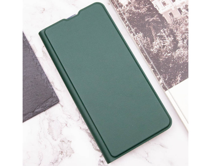 Чохол-книга шкіряний Getman Elegant Google Pixel 6, Зелений