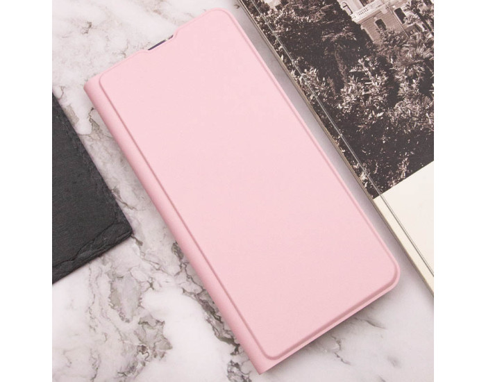 Чохол-книга шкіряний Getman Elegant Google Pixel 6, Рожевий