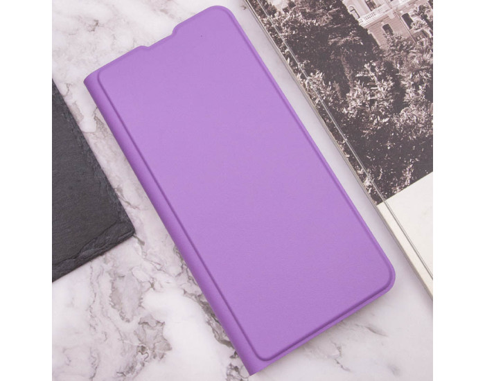 Чохол-книга шкіряний Getman Elegant Google Pixel 6, бузковий