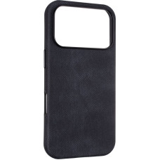 Чехол-силикон Denim with MagSafe iPhone 17 Pro, темно-серый