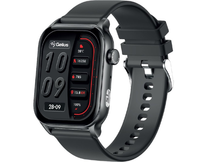 Часы умные Gelius Amazwatch Light (GP-SW015) черные