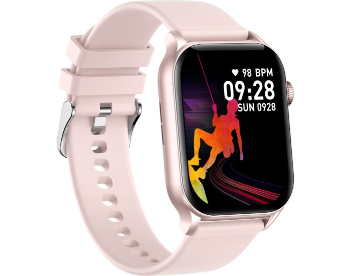 Часы умные Gelius Amazwatch Light (GP-SW015) розовые