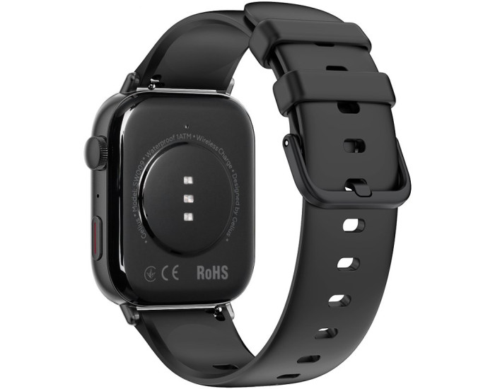 Часы умные Gelius Amazwatch Numix GP-SW009, Black