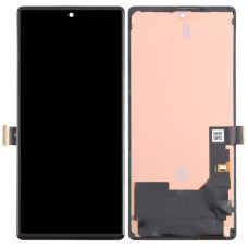 Дисплей с сенсорным экраном (модуль) Google Pixel 6, черный, OLED с рамкой