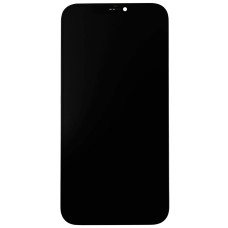 Дисплей с сенсорным экраном (модуль) iPhone 12 Pro Max, черный с верхним шлейфом, оригинал