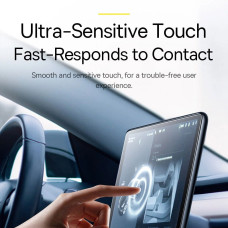 Защитное стекло Baseus 0.3mm Full-glass Crystal Anti-fingerprint for Tesla Model 3/Y 15" (SGBL062402) прозрачное