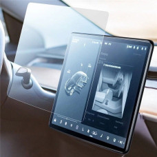 Защитное стекло Baseus 0.3mm Full-glass Crystal Anti-fingerprint for Tesla Model 3/Y 15" (SGBL062402) прозрачное