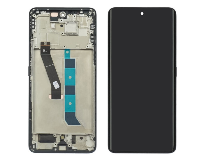 Дисплей с сенсорным экраном (модуль) Xiaomi Redmi Note 15 4G, черный с рамкой, оригинал, сервисная упаковка GXQC