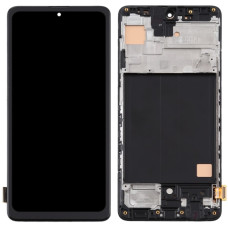 Дисплей с сенсорным экраном (модуль) Samsung A515 Galaxy A51 2019 /M317 M31s, черный с регулировкой яркости, TFT с рамкой, без функции отпечатка пальца