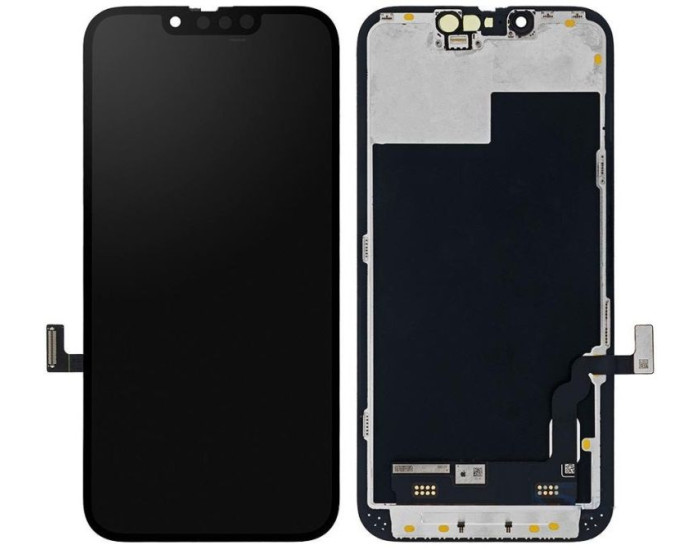 Дисплей з сенсорним екраном (модуль) iPhone 13, чорний, 60Hz DD-OLED (без помилки)