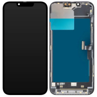 Дисплей з сенсорним екраном (модуль) iPhone 13, чорний, 60Hz DD-OLED