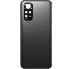 Задняя панель корпуса для Xiaomi Redmi Note 11 /Note 11s, серая со стеклом камеры, оригинал