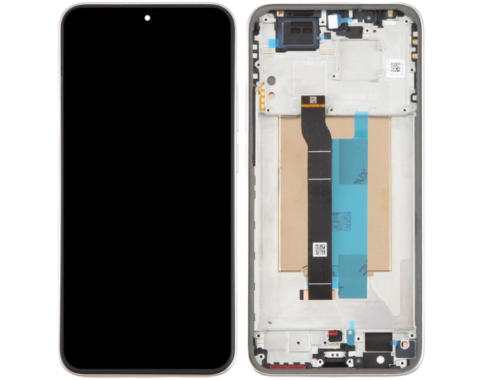 Дисплей с сенсорным экраном (модуль) Xiaomi Redmi Note 15 Pro 5G, серый с рамкой, переклейка