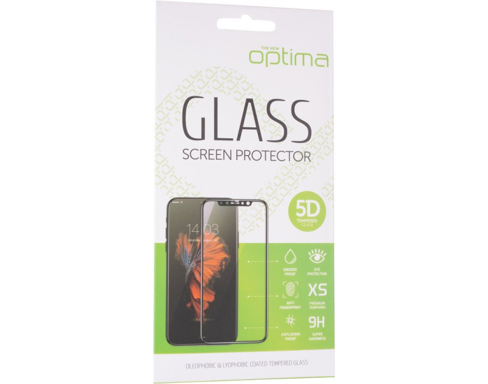 Защитное стекло Optima 5D Samsung A37 (A376) Black