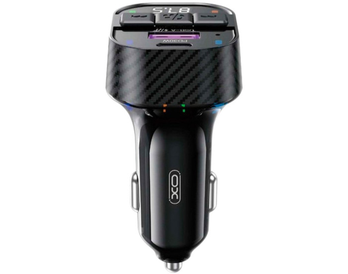 Автомобильный FM-Модулятор XO BCC17 (PD 30w) Black