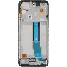 Дисплей с сенсорным экраном (модуль) Xiaomi Redmi Note 12S, черный с рамкой, переклейка