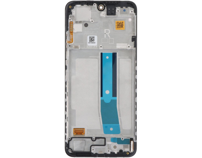 Дисплей з сенсорним екраном (модуль) Xiaomi Redmi Note 12S, чорний з рамкою, переклеювання