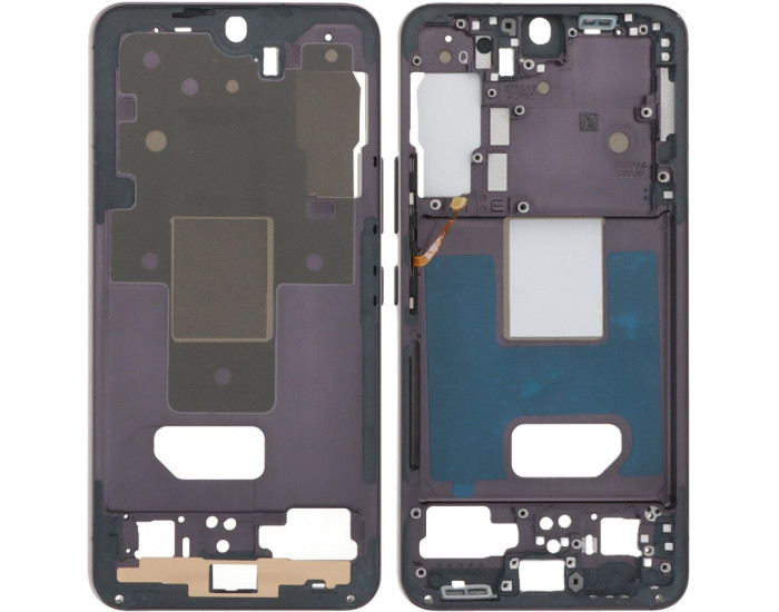 Рамка кріплення дисплея Samsung S901, Galaxu S22 5G, Phantom Black, чорна
