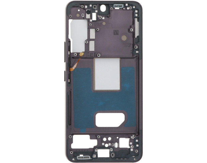 Рамка кріплення дисплея Samsung S901, Galaxu S22 5G, Phantom Black, чорна