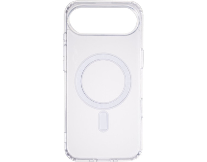 Чохол-силікон Clear Case Acrylic MagSafe iPhone 17e/16e, Прозорий