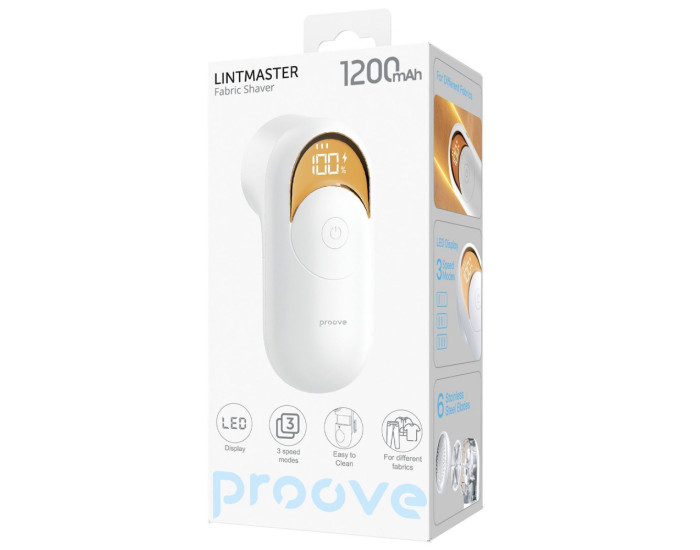 Тример для тканини Proove LintMaster White