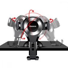 Автодержатель Baseus Osculum Type Gravity Car Mount Black