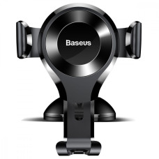 Автодержатель Baseus Osculum Type Gravity Car Mount Black