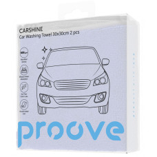 Полотенце для авто Proove Carshine Микрофибра (30*30cm) 2ps (Blue)