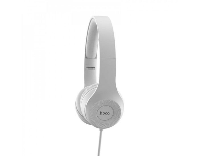 Провідні навушники Hoco W21 Graceful Charm (Сірий / Grey)