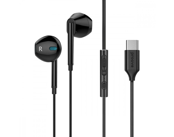 Провідні навушники Proove Scape C3 (Type-C) Black