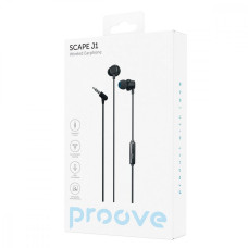 Провідні навушники Proove Scape J1 (3.5mm) Black
