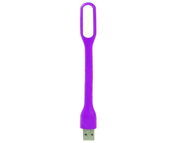 USB лампа Colorful (довга) (Фіолетовий)