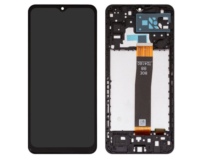 Дисплей с сенсорным экраном (модуль) Samsung A136 Galaxy A13 5G /A047 A04s, черный с рамкой, REV1.0