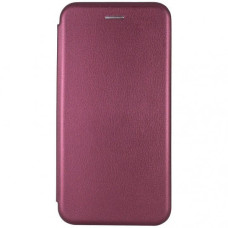 Чехол-книга кожаный Classy Xiaomi Mi 8 Lite /Mi 8 Youth (Mi 8X) бордовый