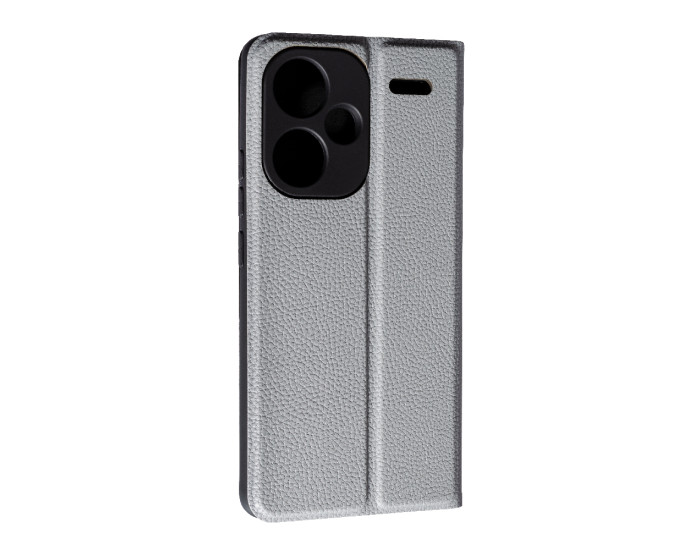 Чехол-книга ELITE Xiaomi Redmi Note 13 Pro Plus 5G (Серый / Gray)