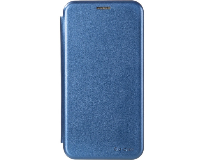 Чехол-книга (кожа) Xiaomi Mi 11, синий